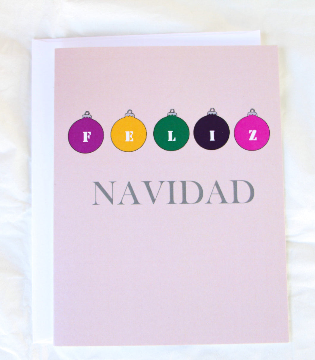 Feliz Navidad Christmas Card