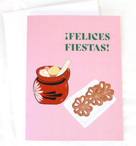 Felices Fiestas Christmas Card