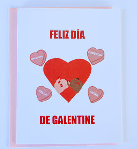 Galentine's Day Spanish Greeting Card